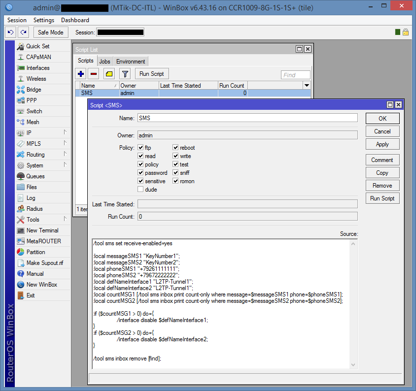 Настройка тревожной кнопки ZEL-Услуги: примеры, скрипты, подробности