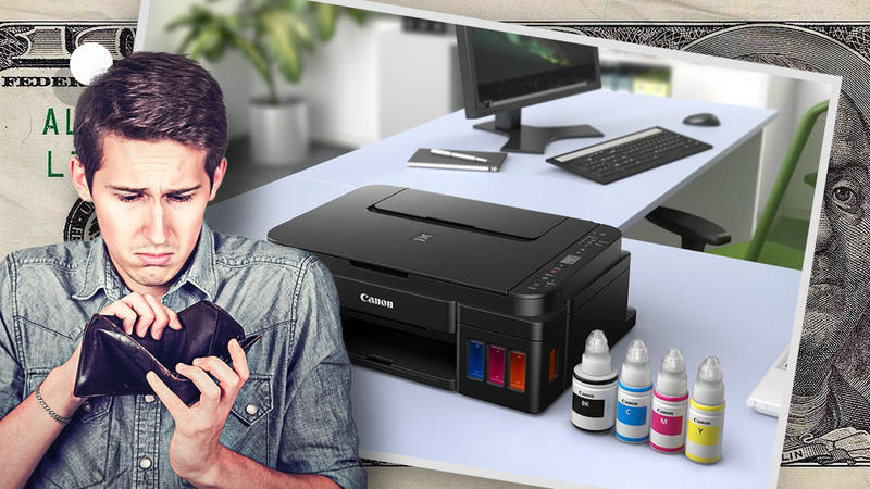 Почему чернила Canon для принтера стоят дороже, чем новый принтер?